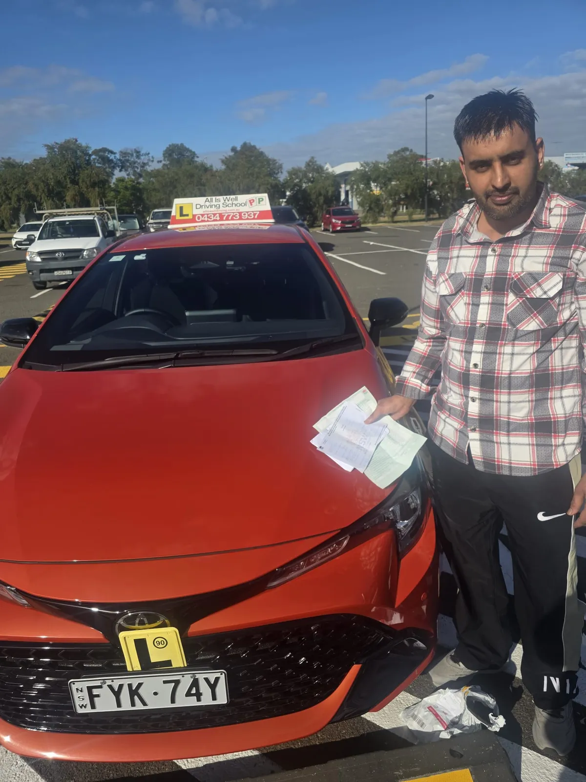 Recent learner passed